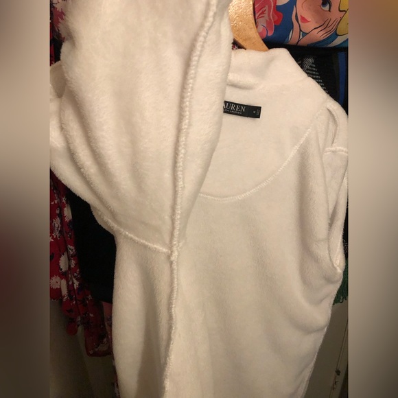 Ralph Lauren Soft White Robe With Gift ? - Picture 6 of 11